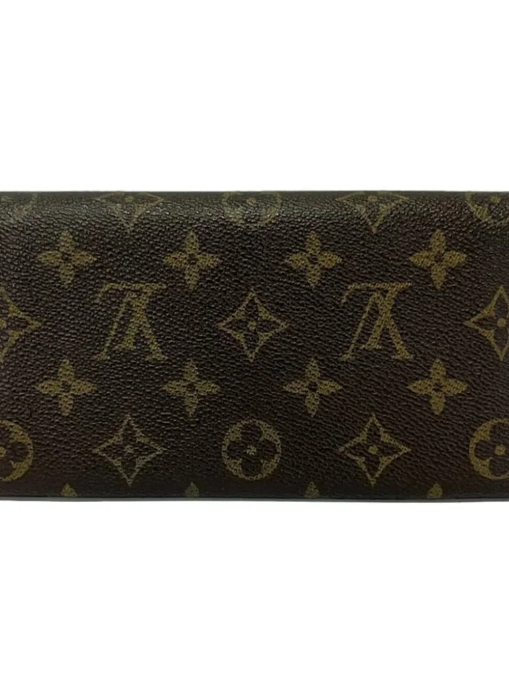 LOUIS VUITTON Pochette Porte Monnaie Credit M61725 Monogram 882AN Long Wallet